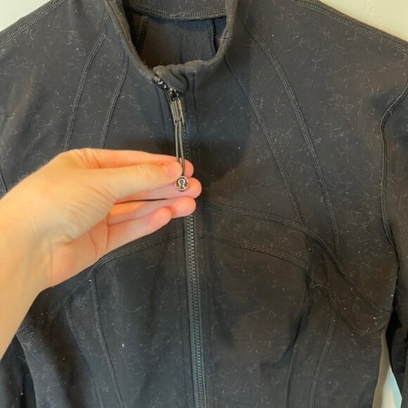 Lululemon Define Jacket Size 8 Black Full Length - Picture 2 of 8